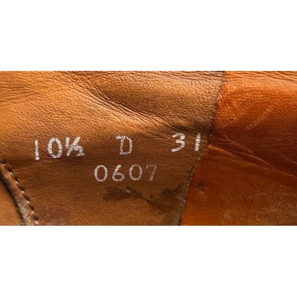 Allen Edmonds Lloyd Black Leather Wingtip Brogue Oxford Dress Shoe Mens 10.5 D main image 11